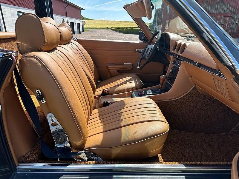 Begagnad Mercedes SL450 224 HK (164 kW) 1975 Mörkgrå Cab