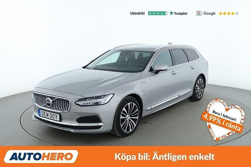 Begagnad Volvo V90 Core 355 HK (261 kW) 2023 Silver Kombi