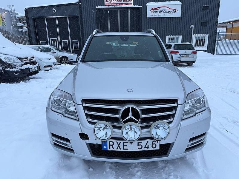 Begagnad Mercedes GLK220 170 HK (125 kW) 2012 Silver SUV