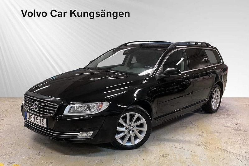 Svart Begagnad 2015 Volvo V70 Momentum Kombi | 179 900 kr (Dyr) - Bild 1/3