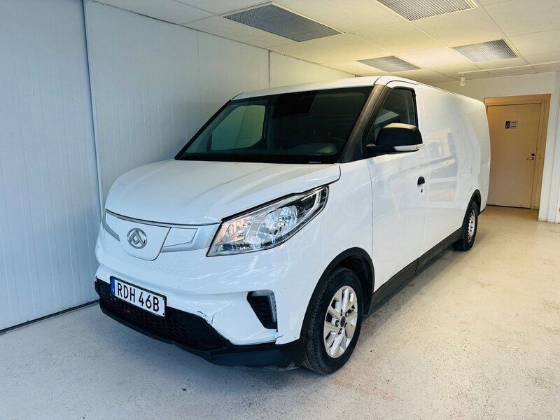 Vit Begagnad 2021 Maxus eDeliver 3 Van | 99 900 kr - Bild 1/4