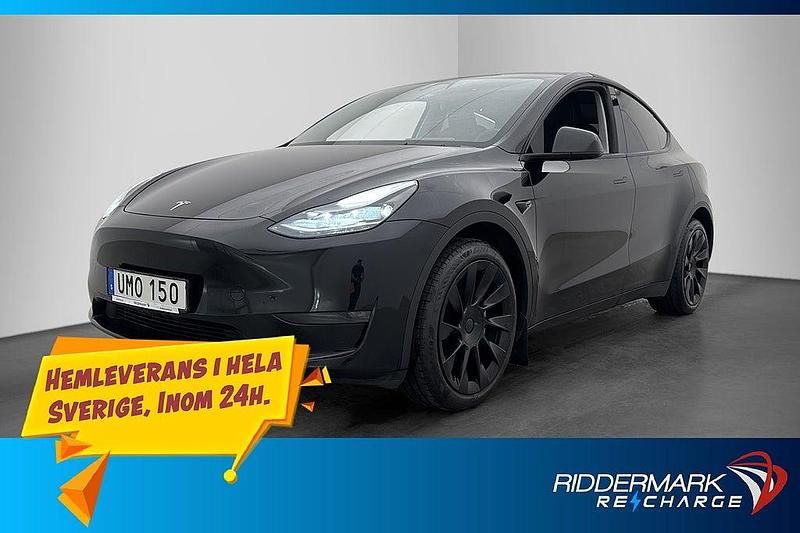 Begagnad Tesla Model Y Long Range AWD 378 kW (514 HK) 2023 Svart SUV