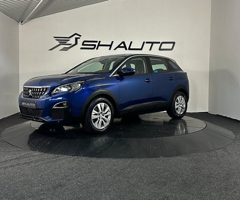 Blå Begagnad 2017 Peugeot 3008 Active SUV | 139 900 kr (Marknadspris) - Bild 1/4