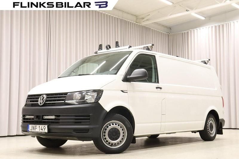 Vit Begagnad 2018 VW T6 Van | 179 800 kr (Bra pris) - Bild 1/4