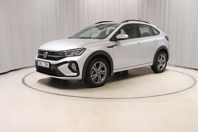 Silver Begagnad 2024 VW Taigo R-line SUV | 248 900 kr (Marknadspris) - Bild 1/4