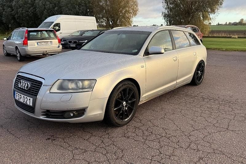 Ljusgrå Begagnad 2008 Audi A6 Kombi | 15 000 kr (Marknadspris) - Bild 1/3