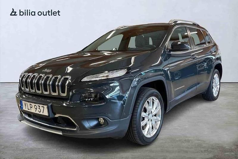 Grå Begagnad 2017 Jeep Cherokee SUV | 189 900 kr - Bild 1/1