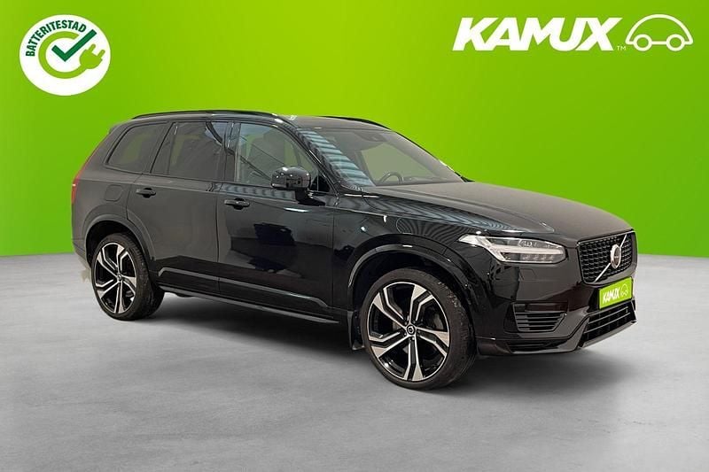 Begagnad Volvo XC90 R-Design 392 HK (288 kW) 2021 Svart SUV