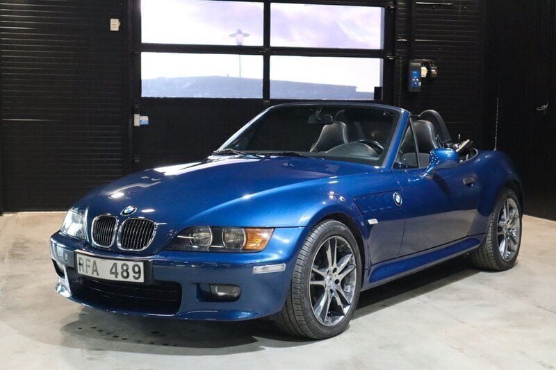 Begagnad BMW Z3 194 HK (142 kW) 1999 Blå Cab