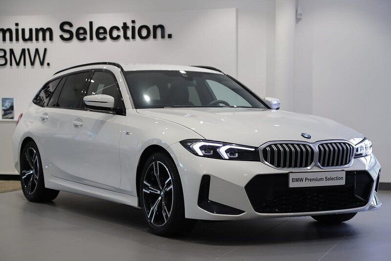 Vit Begagnad 2024 BMW 320 M Sport Kombi | 455 000 kr (Dyr) - Bild 1/2