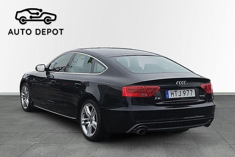 Begagnad Audi A5 Sportback S-Line 144 HK (105 kW) 2015 Svart Halvkombi