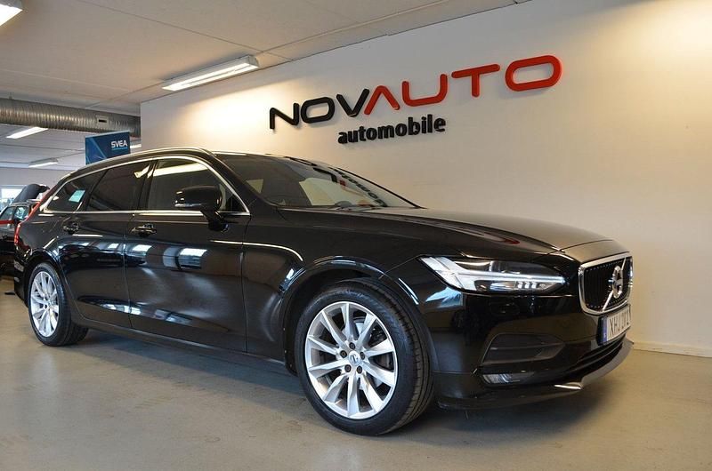 Svart Begagnad 2018 Volvo V90 Business Edition Kombi | 199 900 kr (Marknadspris) - Bild 1/4