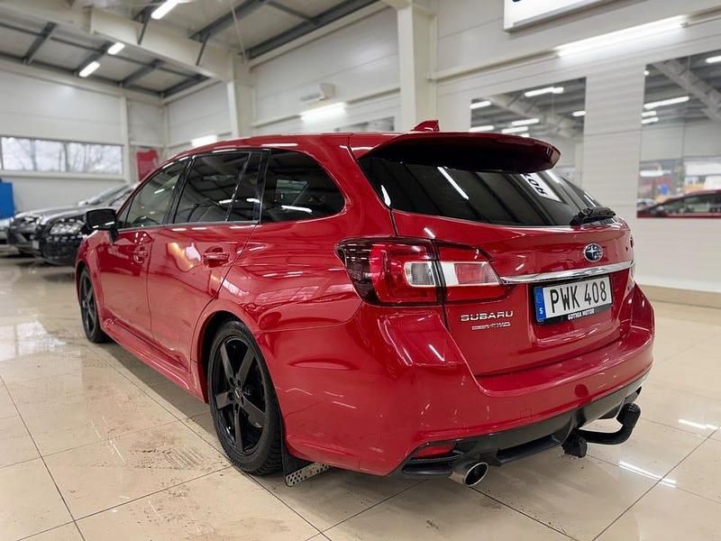 Begagnad Subaru Levorg 170 HK (125 kW) 2016 Röd Kombi