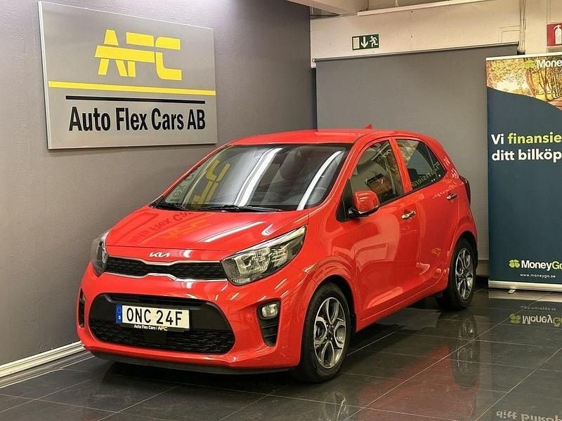 Röd Begagnad 2022 Kia Picanto Advance Halvkombi | 134 900 kr (Marknadspris) - Bild 1/4
