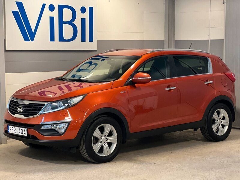 Orange Begagnad 2012 Kia Sportage EX SUV | 99 900 kr (Bra pris) - Bild 1/4