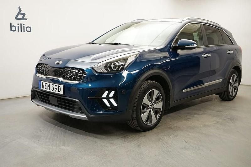 Begagnad Kia Niro Advance 105 HK (77 kW) 2019 Blå SUV