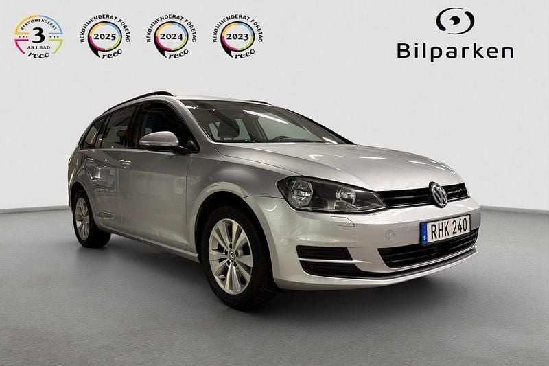 Silver Begagnad 2016 VW Golf VII Kombi | 99 990 kr (Marknadspris) - Bild 1/4