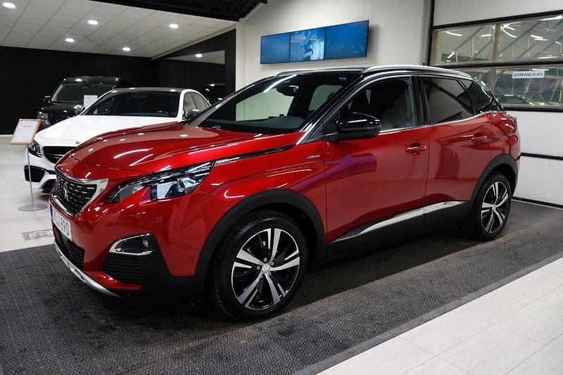 Begagnad 2018 Peugeot 3008 GT-line SUV | 199 000 kr (Marknadspris) - Bild 1/4