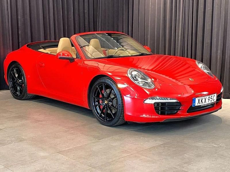 Röd Begagnad 2012 Porsche 911 Carrera S Cabriolet Cab | 799 000 kr - Bild 1/4
