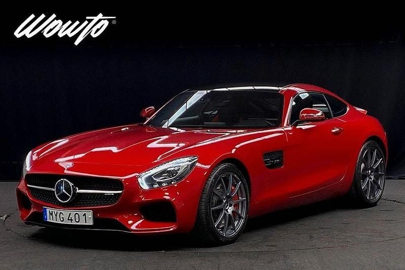 Röd (eldopalröd) Begagnad 2016 Mercedes AMG GT S AMG Sportkupé | 895 800 kr - Bild 1/3