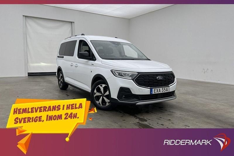 Vit Begagnad 2022 Ford Tourneo Minibuss | 289 800 kr (Superpris) - Bild 1/3