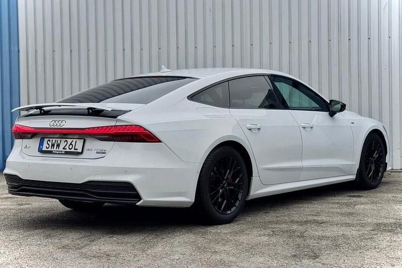 Begagnad Audi A7 Sportback S-Line 367 HK (269 kW) 2020 Vit Halvkombi