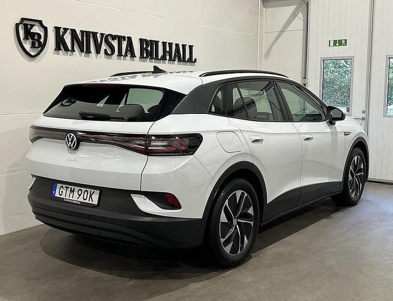 Begagnad VW ID.4 Comfortline 150 kW (204 HK) 2021 Vit SUV
