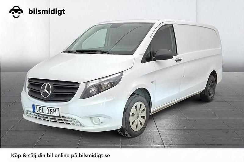 Vit Begagnad 2023 Mercedes Vito Van | 259 900 kr - Bild 1/3