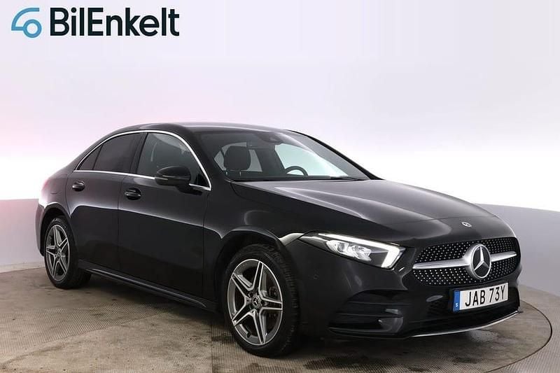 Begagnad Mercedes A250 AMG 220 HK (161 kW) 2023 Svart Sedan