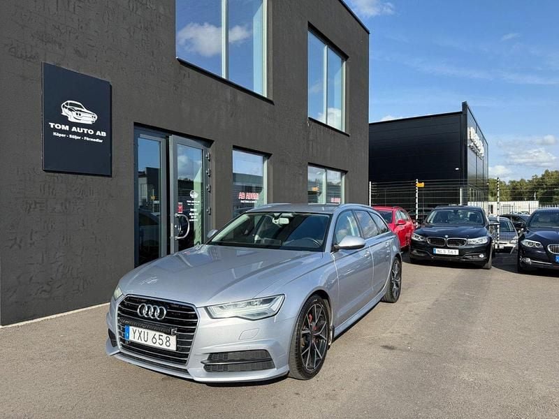 Silver Begagnad 2017 Audi A6 Ambition Kombi | 175 000 kr (Lite dyr) - Bild 1/4
