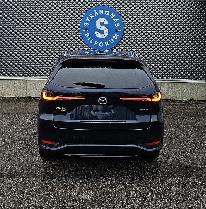 Ny Mazda CX-80 Homura-Line 328 HK (241 kW) 2025 Deep crystal blue SUV