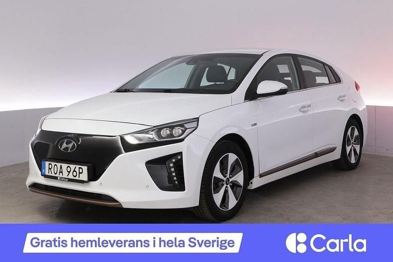 Vit Begagnad 2019 Hyundai Ioniq Premium Halvkombi | 165 900 kr (Bra pris) - Bild 1/4