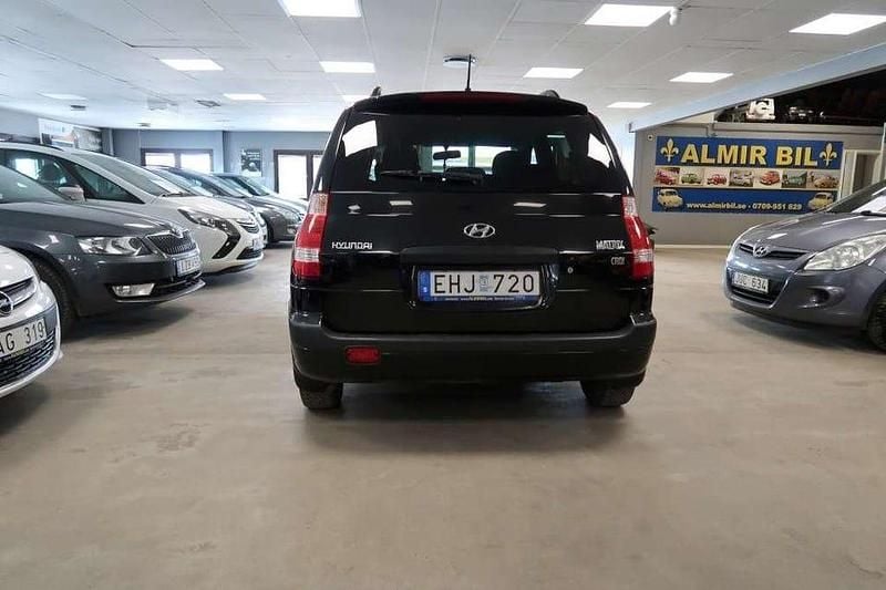 Begagnad Hyundai Matrix 110 HK (80 kW) 2008 Svart Minibuss