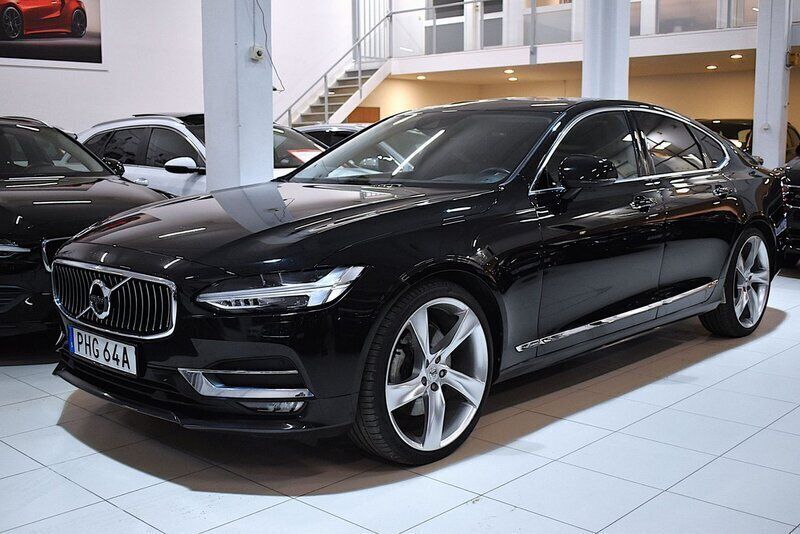 Svart Begagnad 2019 Volvo S90 Inscription Sedan | 339 000 kr (Marknadspris) - Bild 1/4