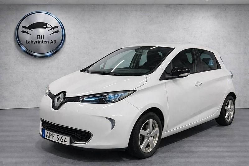 Vit Begagnad 2018 Renault Zoe Halvkombi | 109 900 kr (Bra pris) - Bild 1/4