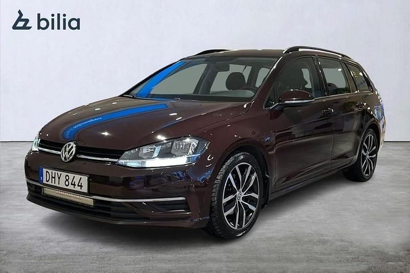 Begagnad VW Golf VII 112 HK (82 kW) 2017 Svart Kombi