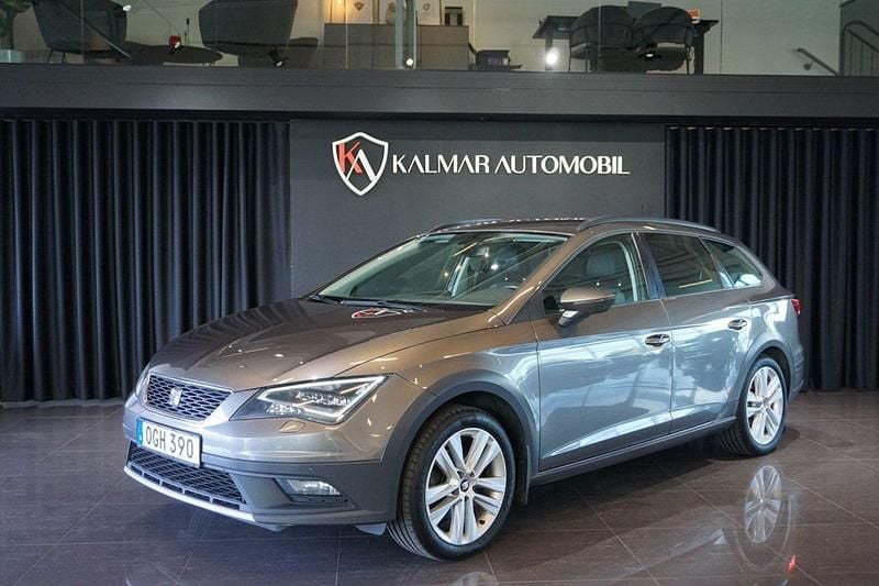 Grå Begagnad 2016 Seat Leon X-Perience 4Drive Kombi | 84 900 kr (Lite dyr) - Bild 1/4