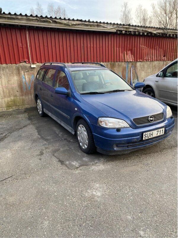 Blå Begagnad 2002 Opel Astra Kombi | 4 900 kr (Superpris) - Bild 1/2