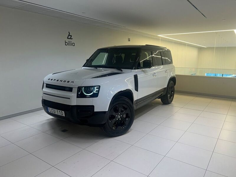 Vit Ny 2024 Land Rover Defender SE Dynamic SUV | 1 228 700 kr (Marknadspris) - Bild 1/4