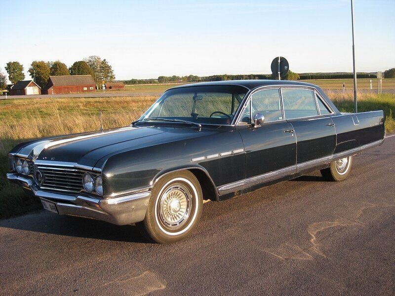 Blå Begagnad 1964 Buick Electra 225 Sedan | 142 000 kr - Bild 1/4