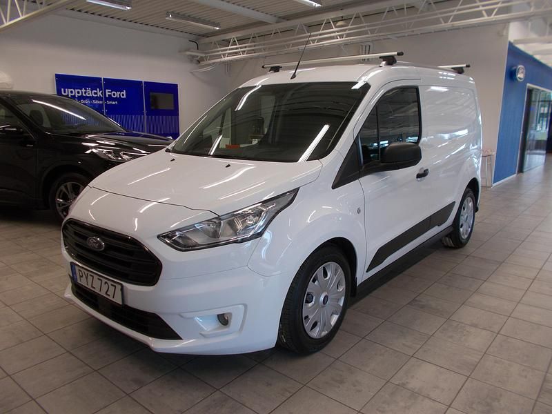 Vit Begagnad 2019 Ford Transit Pickup | 259 400 kr - Bild 1/4