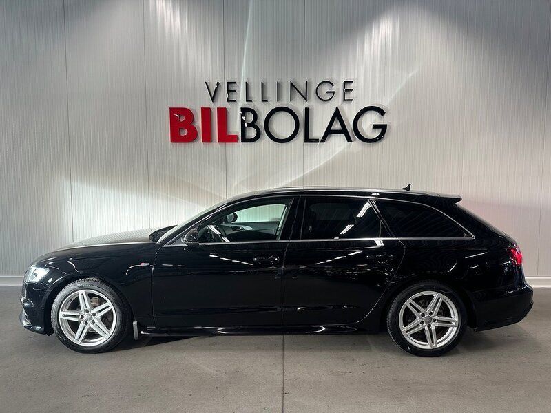 Svart Begagnad 2016 Audi A6 S-Line Kombi | 219 500 kr (Marknadspris) - Bild 1/4