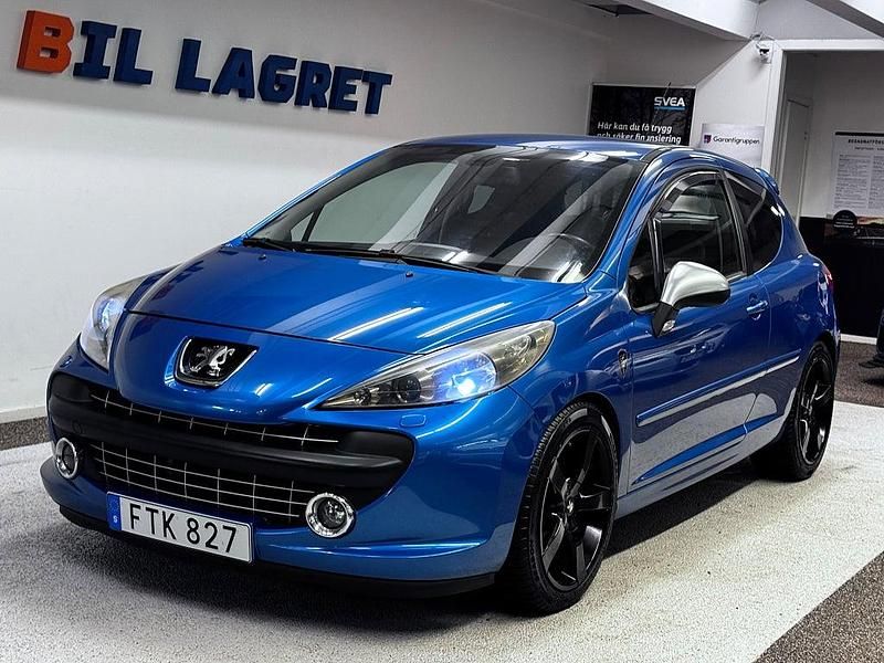 Blå Begagnad 2007 Peugeot 207 RC Halvkombi | 44 900 kr - Bild 1/4