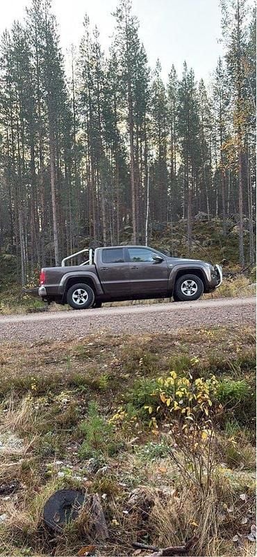 Brun Begagnad 2011 VW Amarok Highline Pickup | 80 000 kr (Superpris) - Bild 1/1