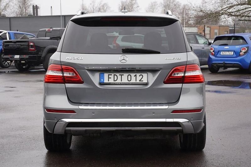 Begagnad Mercedes ML350 AMG 258 HK (189 kW) 2013 Palladium silvermetallic SUV
