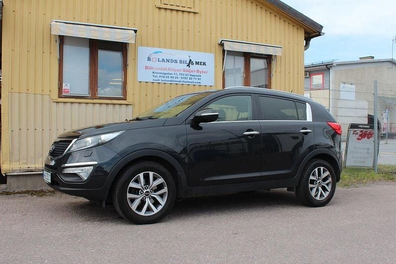 Svart Begagnad 2014 Kia Sportage Comfort SUV | 69 500 kr (Bra pris) - Bild 1/4