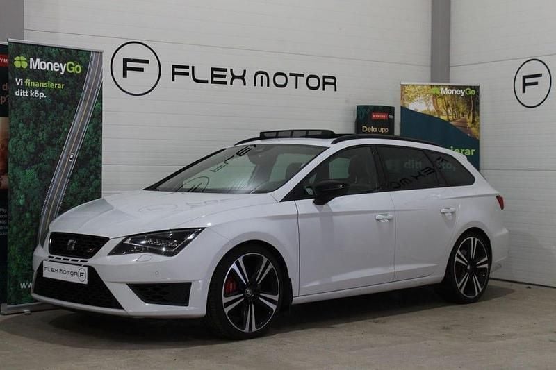 Begagnad Seat Leon ST CUPRA 290 HK (213 kW) 2016 Vit Kombi