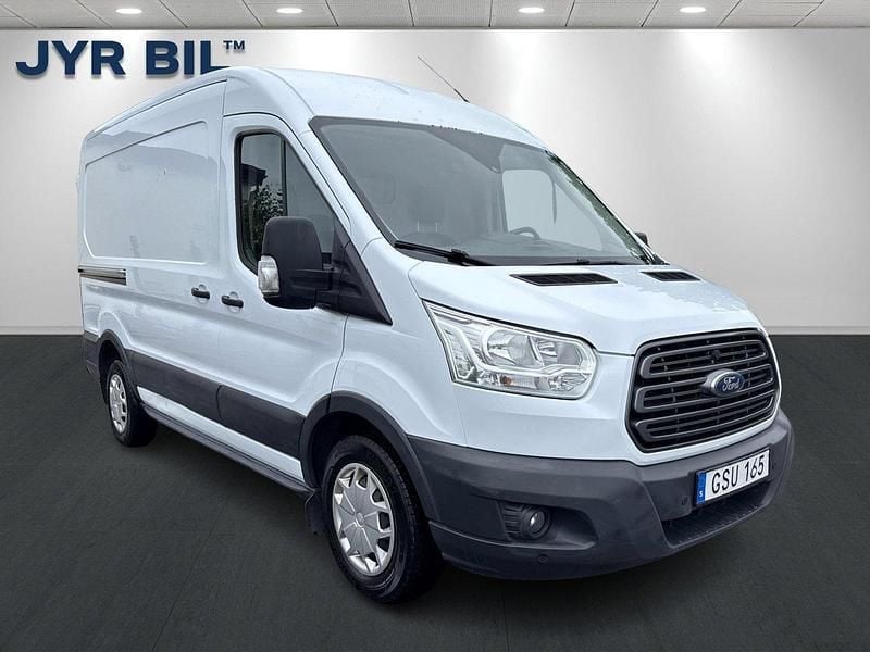 Vit Begagnad 2018 Ford Transit S Van | 154 900 kr (Superpris) - Bild 1/4