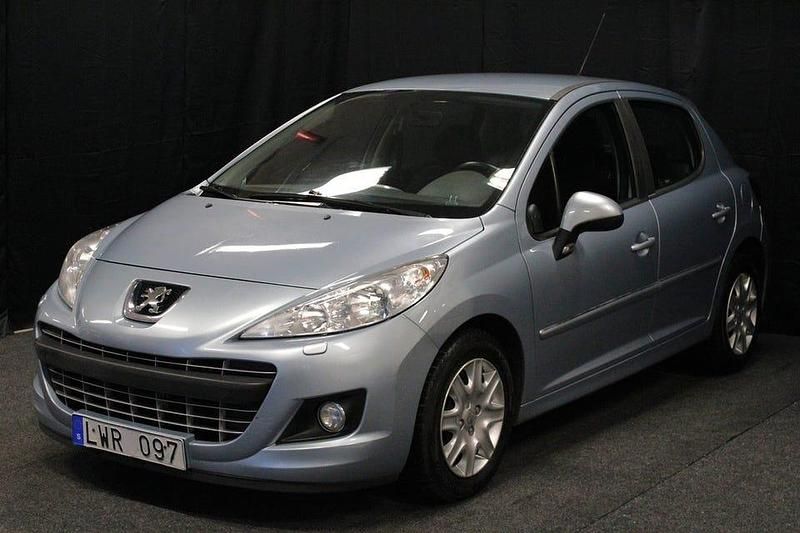 Begagnad Peugeot 207 95 HK (69 kW) 2011 Ljusblå Halvkombi