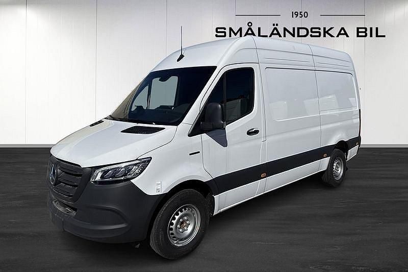 Vit Ny 2025 Mercedes E-Sprinter Van | 761 250 kr (Superpris) - Bild 1/4